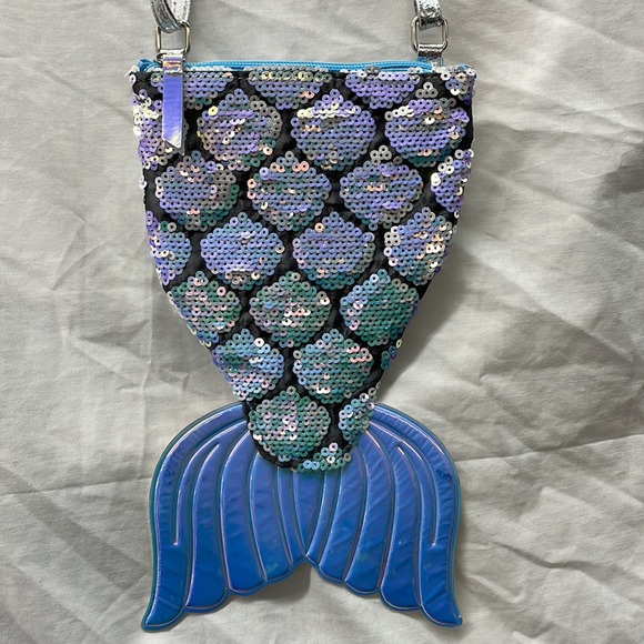 New!!! P.s. from Aeropostale sequin mermaid tail bag - Picture 2 of 7
